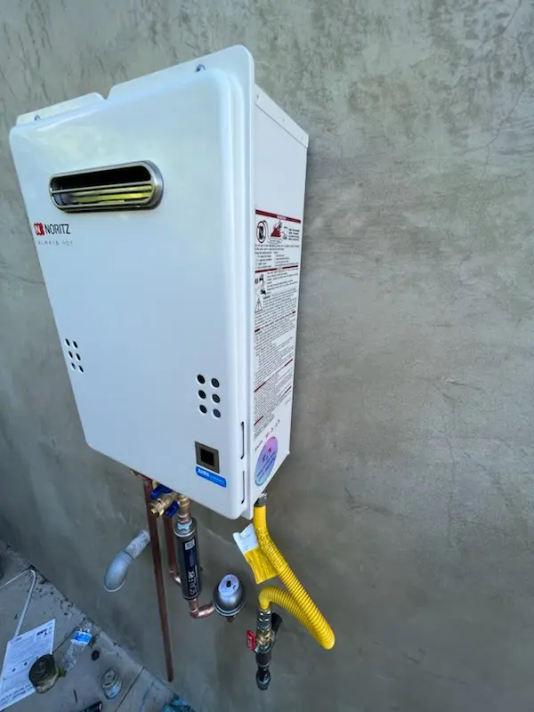 Tankless water heater installation for Vestavia Estates homes